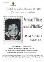 Adrianne Williams series titled "That Thing"